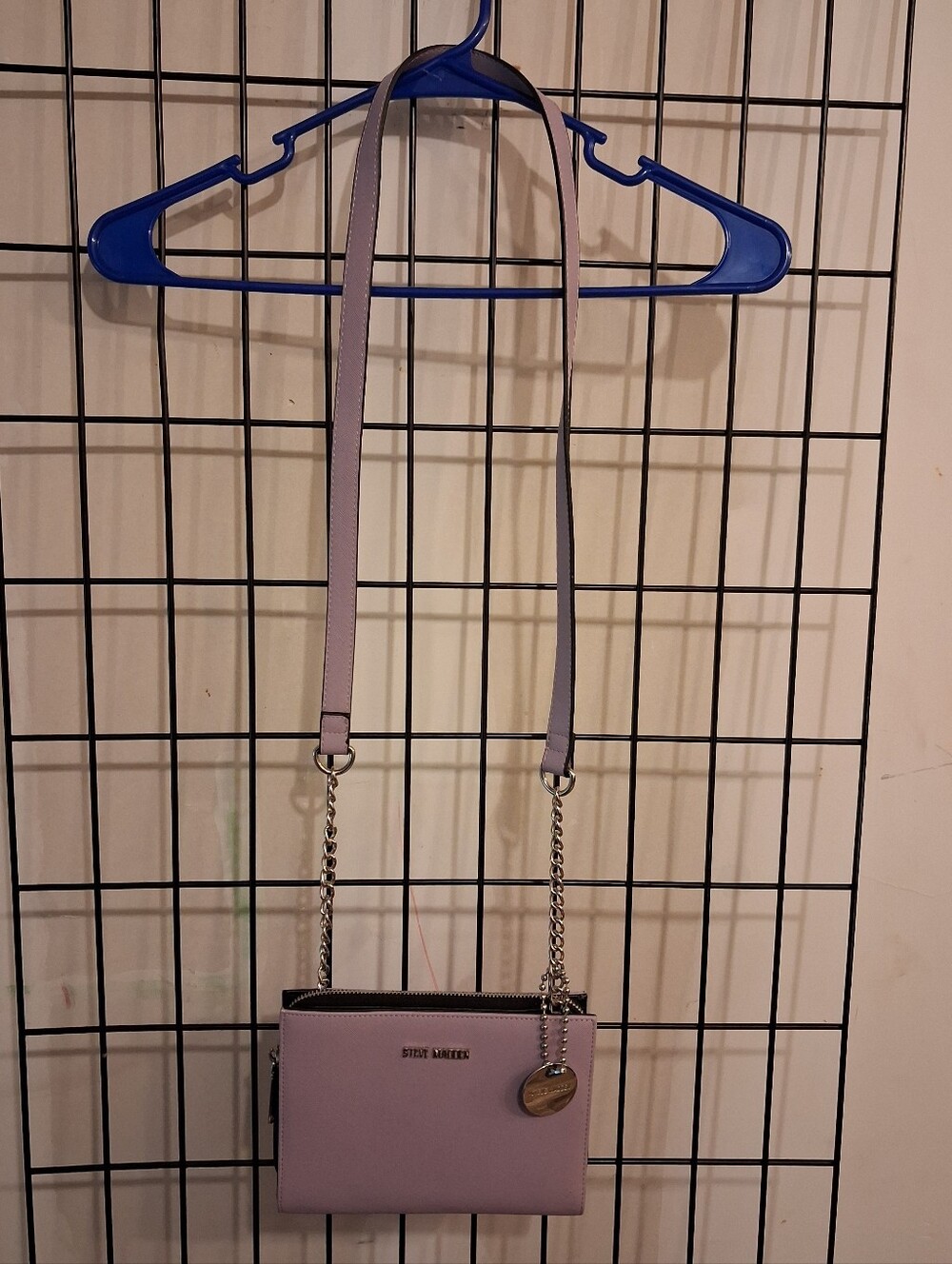 STEVE MADDEN Light Purple Crossbody Wallet/Purse